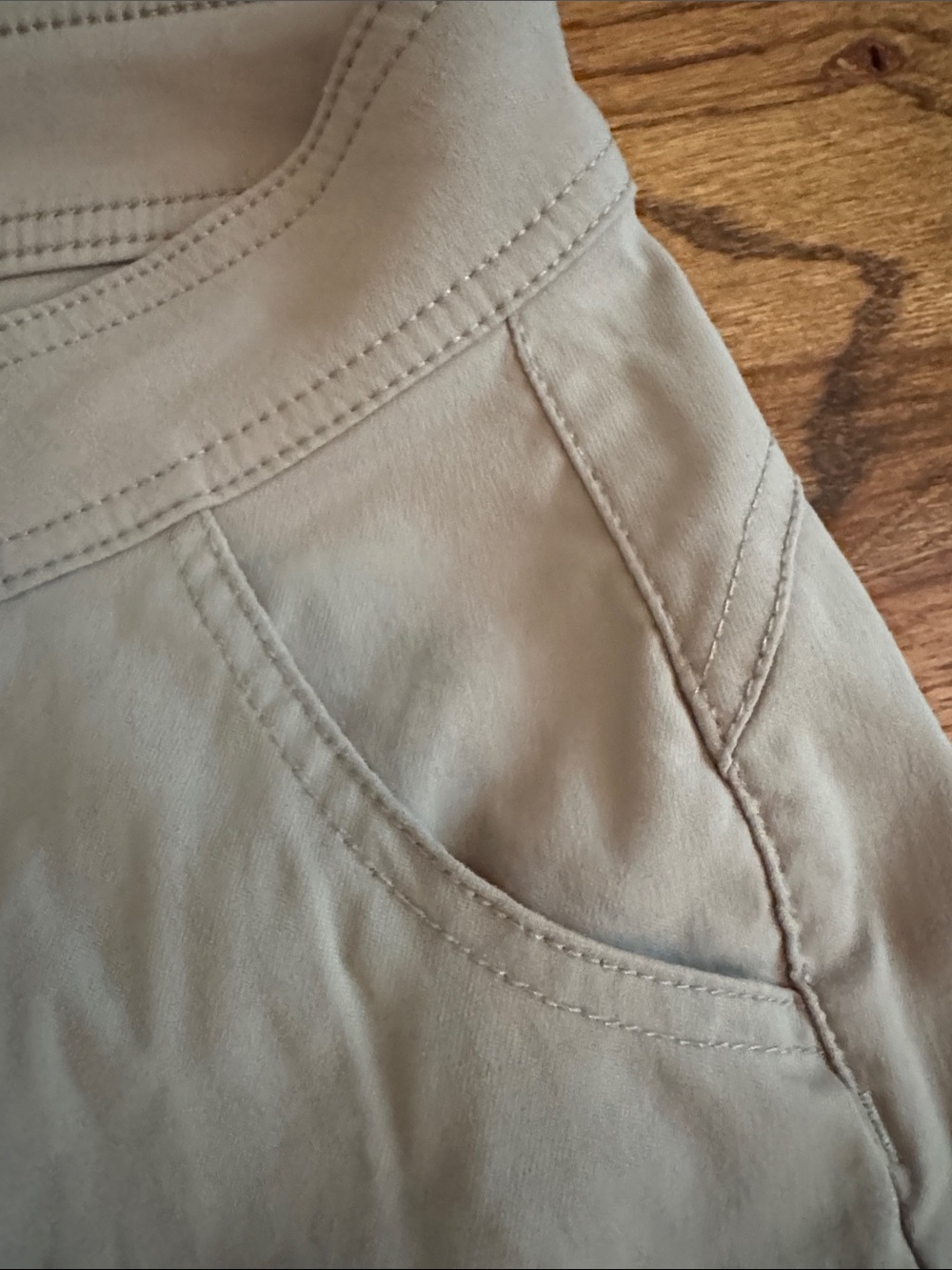 Prana Women's Khaki Cargo Convertible Pants - Picture 3 of 12